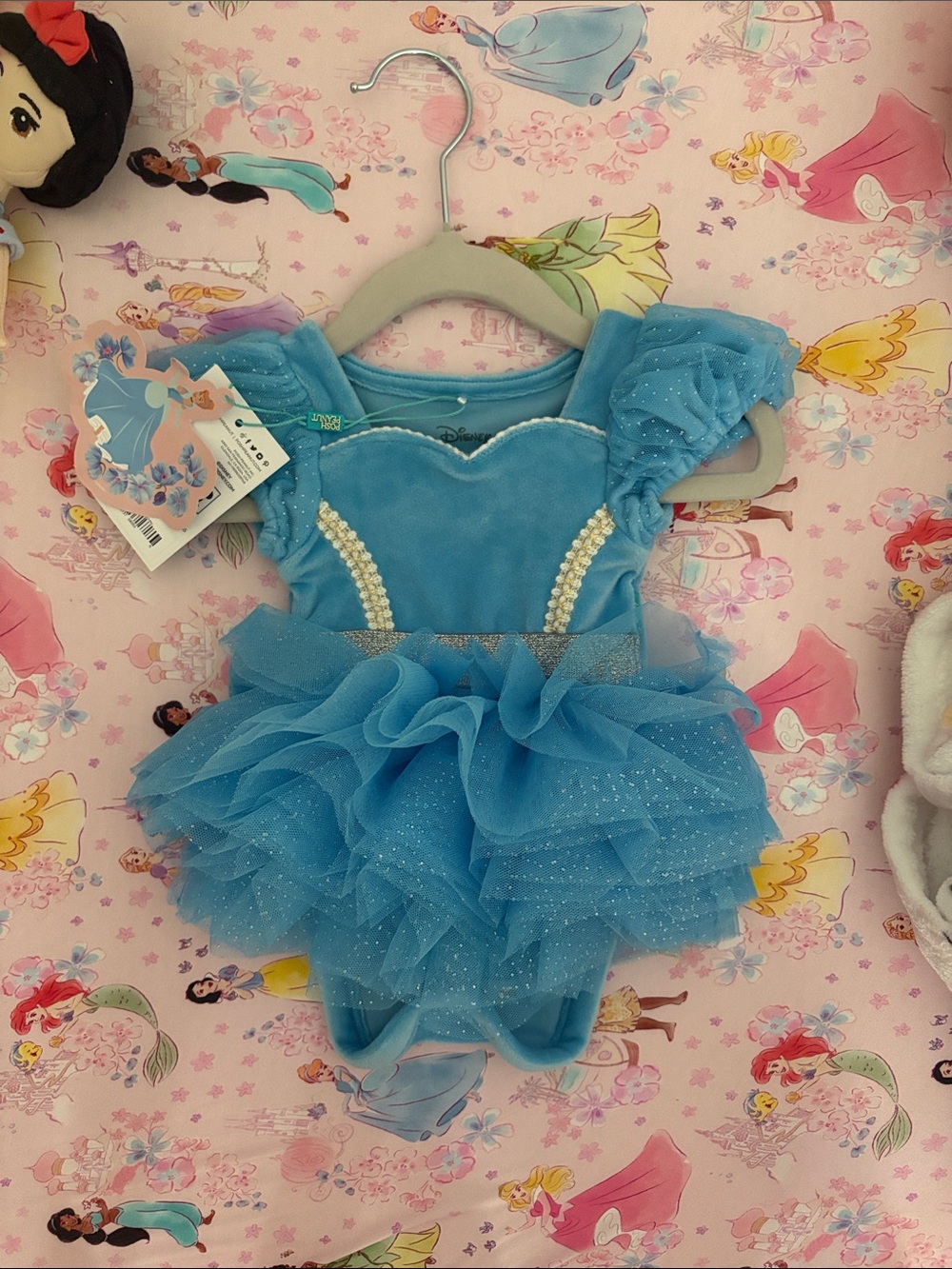 Posh Peanut Blue Sparkle Tutu Dress